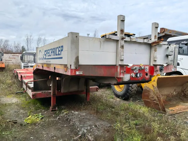 Спецприцеп 9942* Полуприцеп тяжеловоз 3 оси, фото 2
