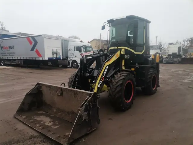 BOULDER Погрузчик на колесном ходу с навесной экскаваторной установк, фото 2