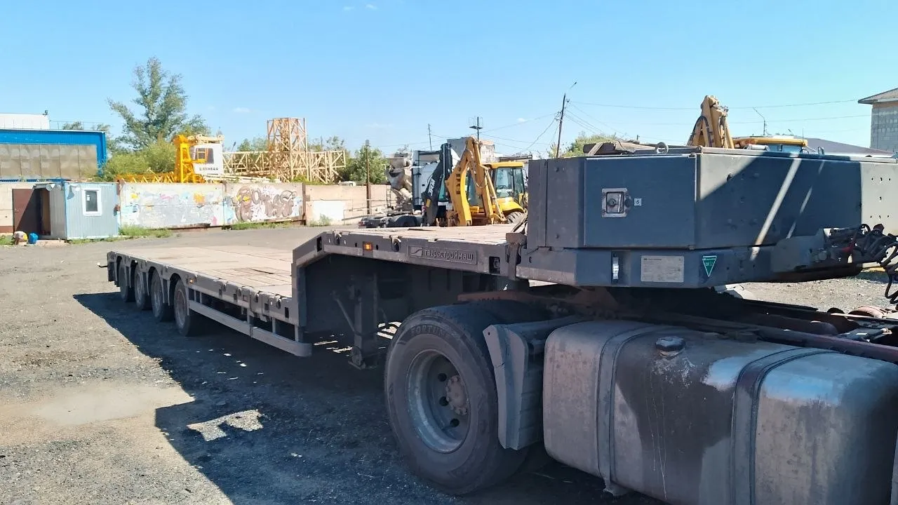 Тверьстроймаш 9939* Полуприцеп тяжеловоз 4 оси, фото 2