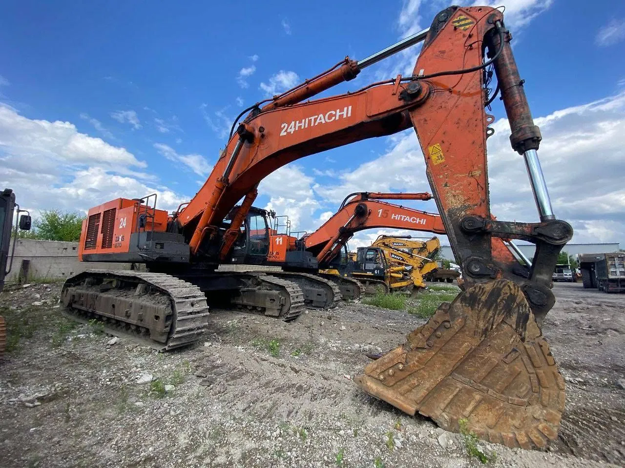 HITACHI ZX870 Экскаватор, фото 3