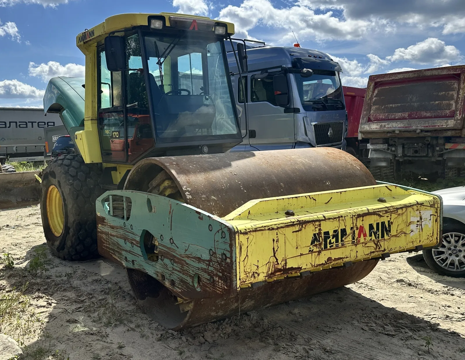 Ammann ASC170D Каток, фото 2