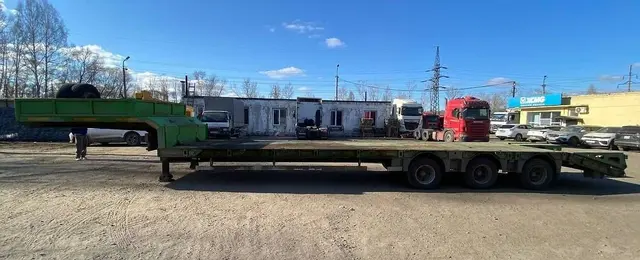АЛСА 9484* Полуприцеп тяжеловоз 3 оси, фото 5