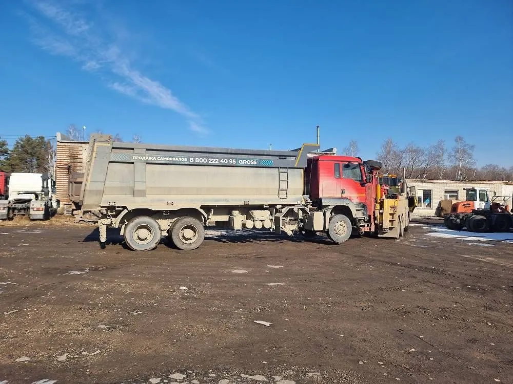 HOWO T5G 8x4 Самосвал, фото 4
