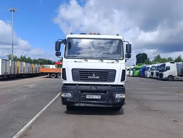 МАЗ 6312 6x4 Бортовой с КМУ
