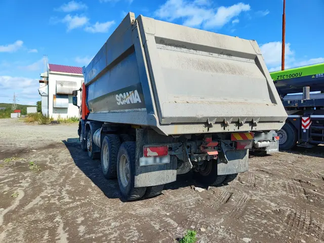 Scania P 8x4 Самосвал, фото 4