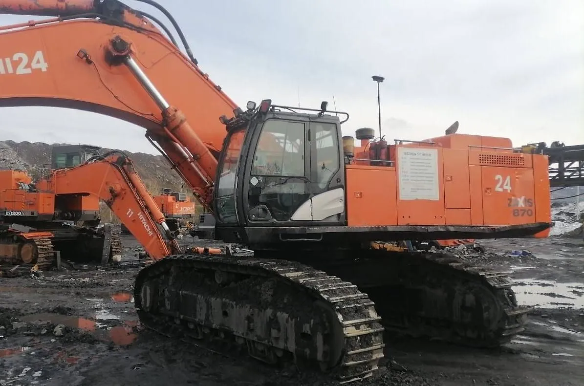 HITACHI ZX870 Экскаватор, фото 5