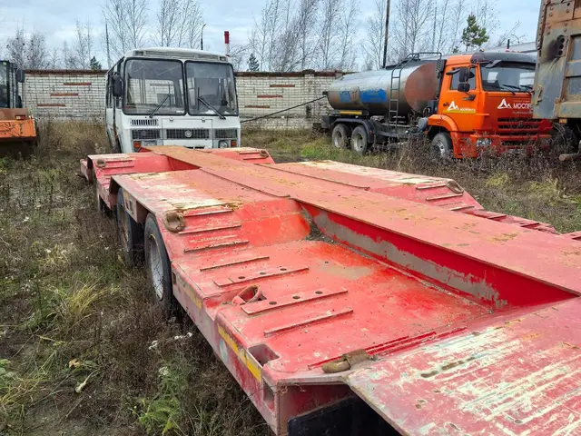 Спецприцеп 9942* Полуприцеп тяжеловоз 3 оси, фото 5