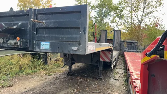Iso Pakcs LOWBED Полуприцеп тяжеловоз 4 оси