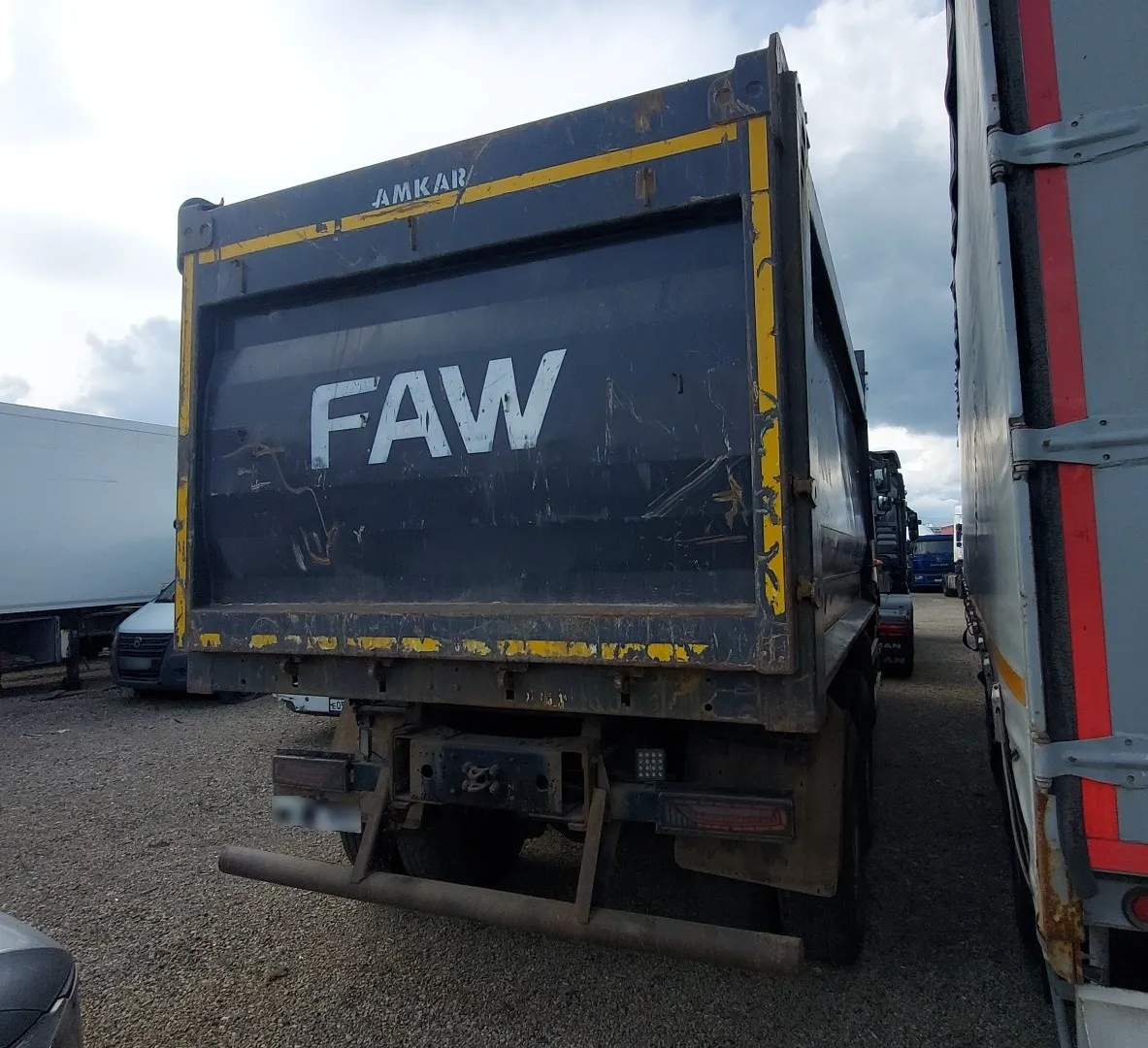Автомастер 5589* на шасси FAW CA 3250 6x4 Самосвал, фото 3