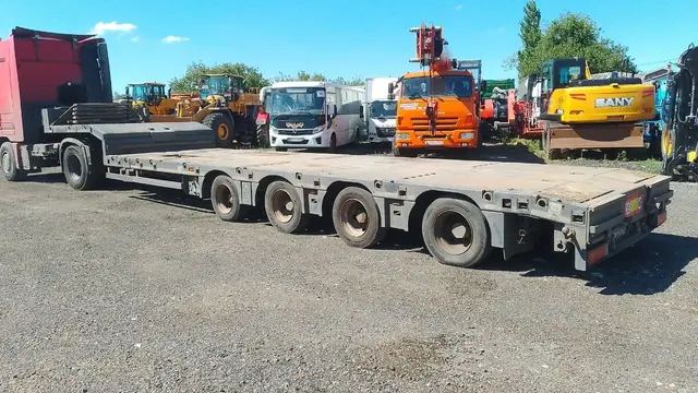 Тверьстроймаш 9939* Полуприцеп тяжеловоз 4 оси, фото 4