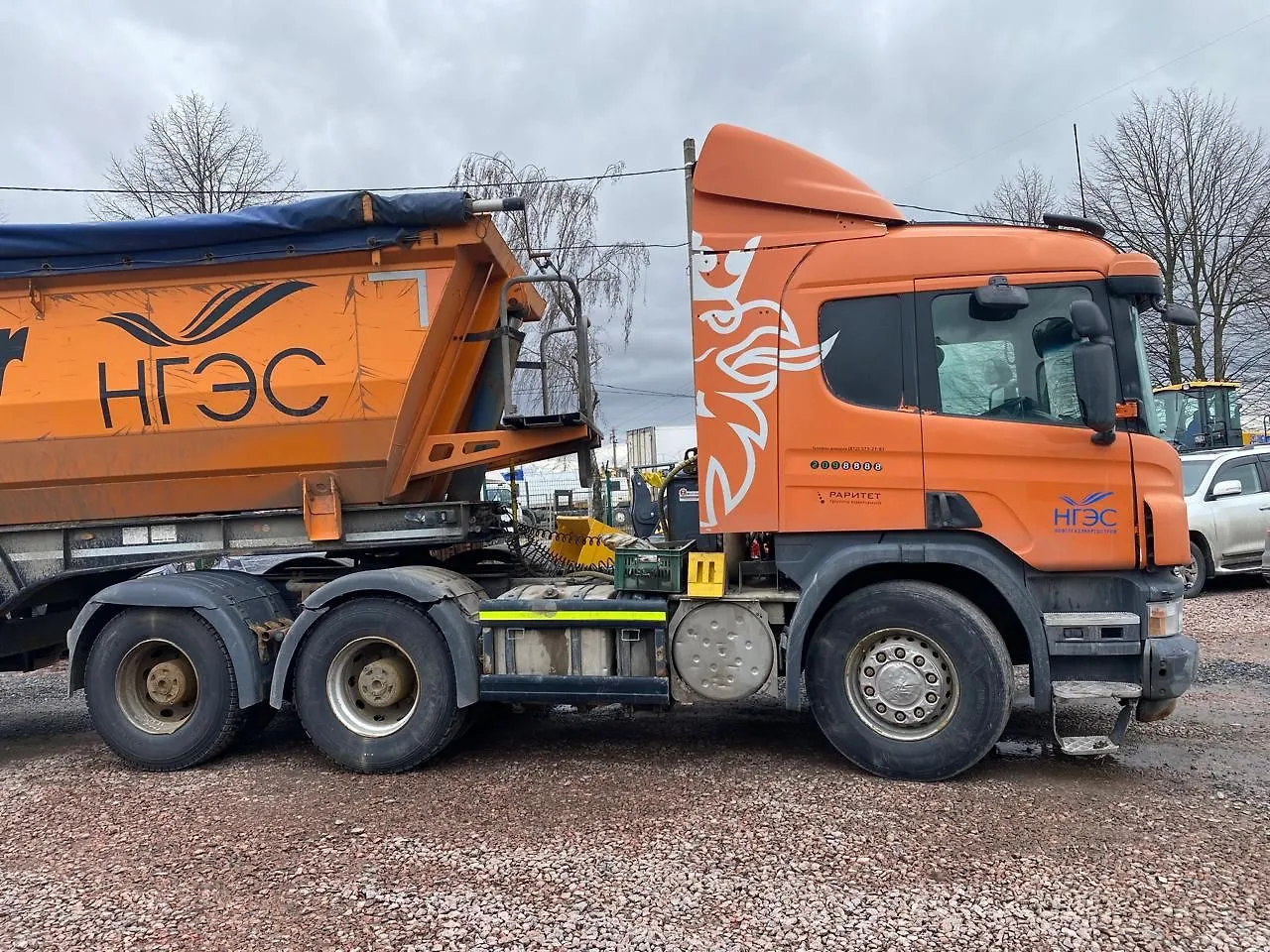 Scania P 6x4 Седельный тягач, фото 5