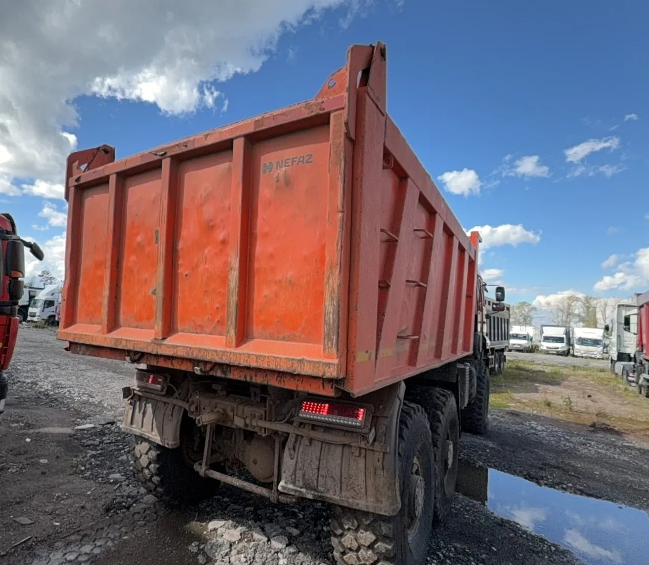 КАМАЗ K3440 на шасси КамАЗ 65222 6x6 Самосвал, фото 3