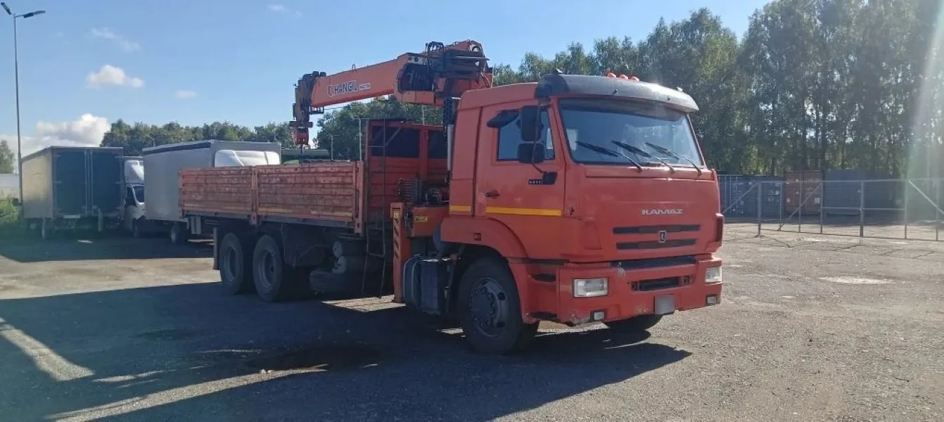 Рр Групп 4303А4-10 на шасси КамАЗ 65115 6x4 Бортовой с КМУ, фото 2