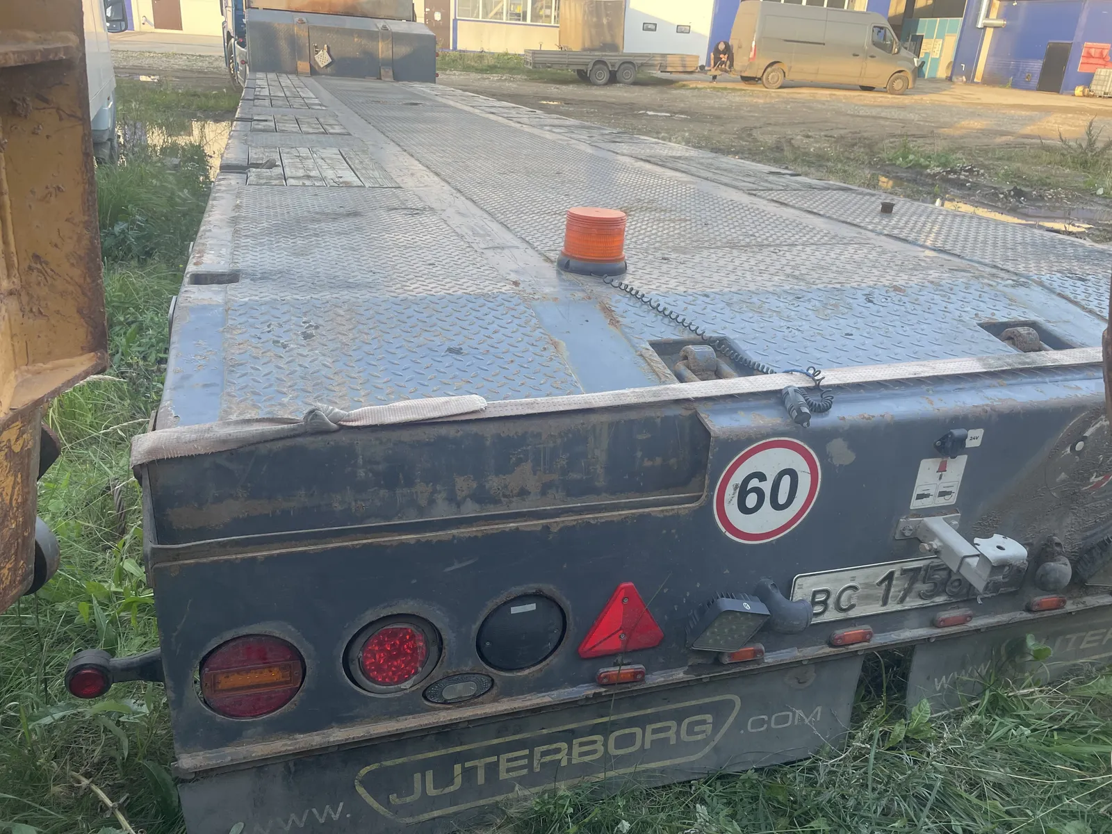 Ютерборг 985245 Полуприцеп тяжеловоз 4 осей, фото 4