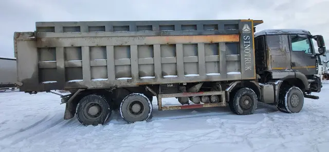 HOWO T5G 8x4 Самосвал, фото 5