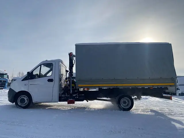 ГАЗ GAZELLE NEXT Бортовой с КМУ, фото 4
