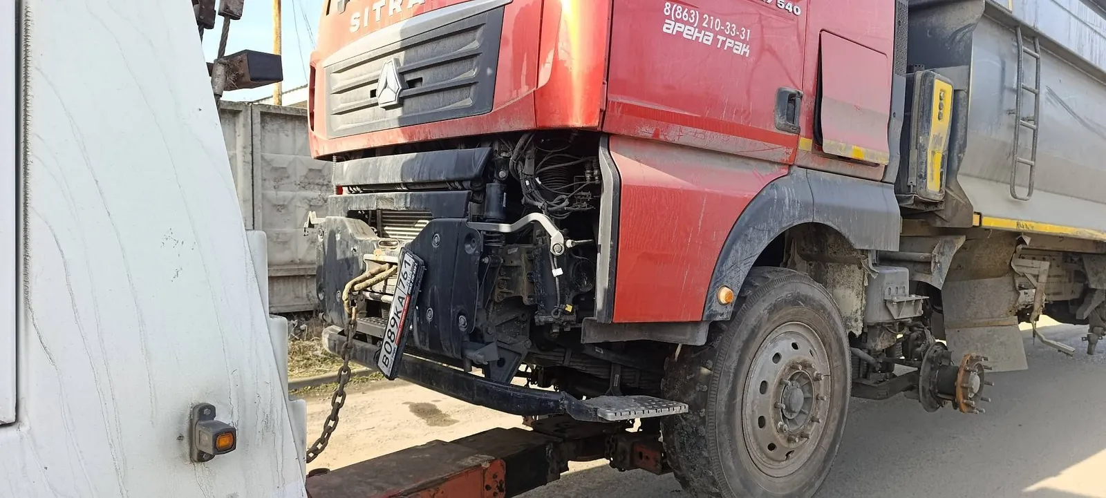 Sitrak C7H 8x4 Самосвал, фото 5