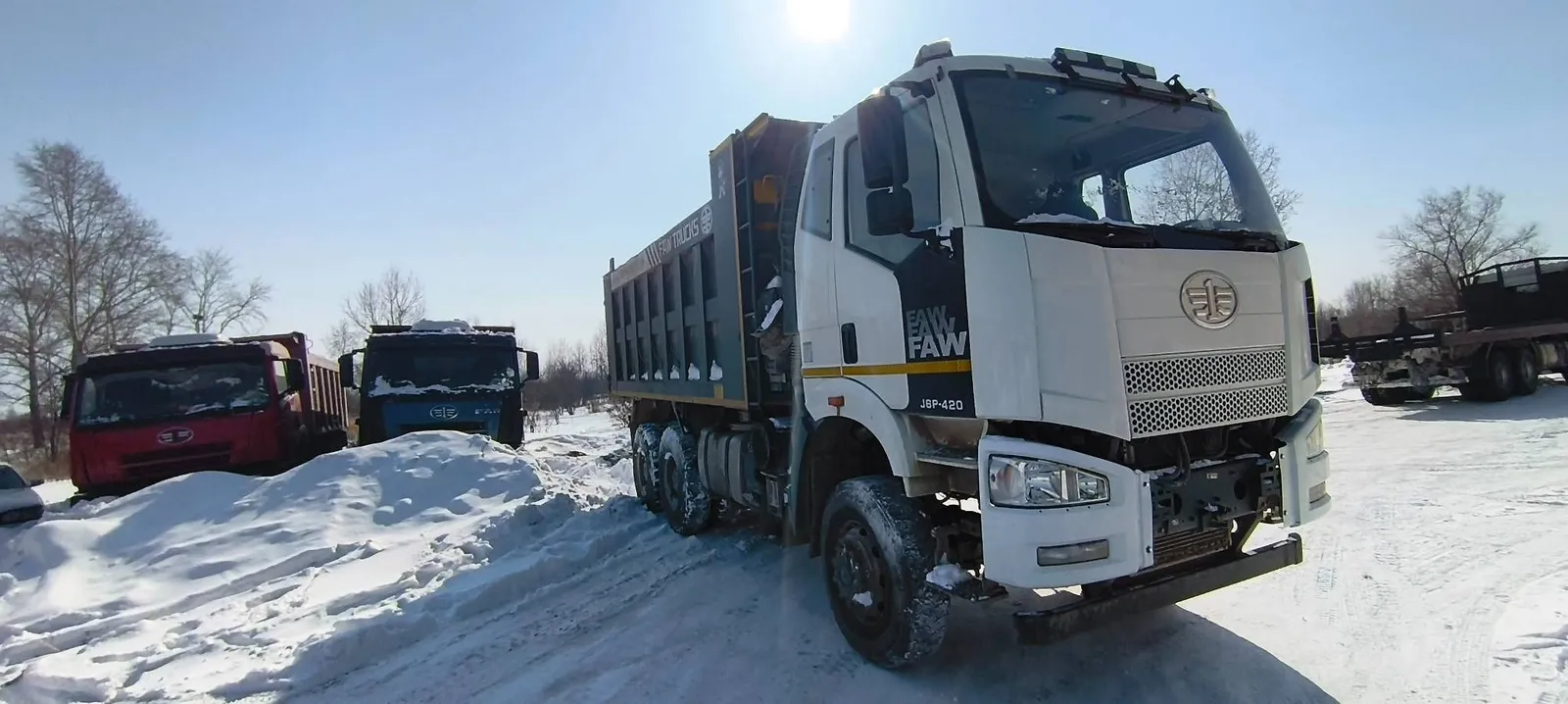 FAW J6 6x6 Самосвал, фото 2