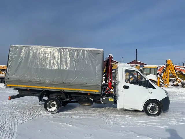 ГАЗ GAZELLE NEXT Бортовой с КМУ, фото 3