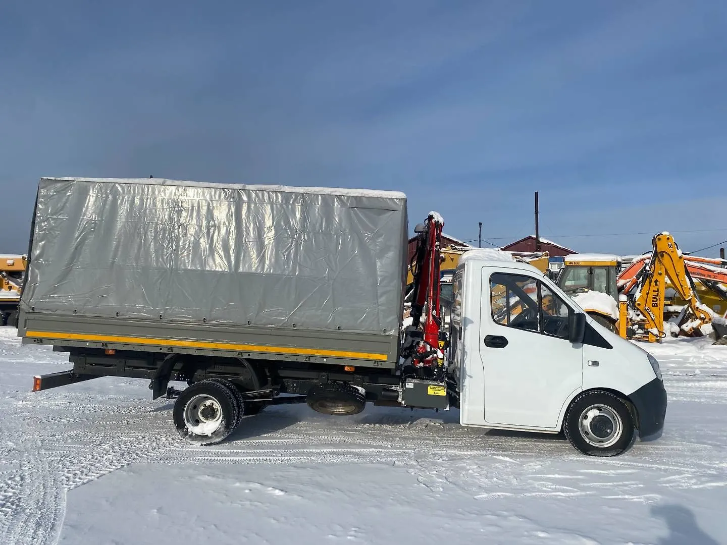ГАЗ GAZELLE NEXT Бортовой с КМУ, фото 3