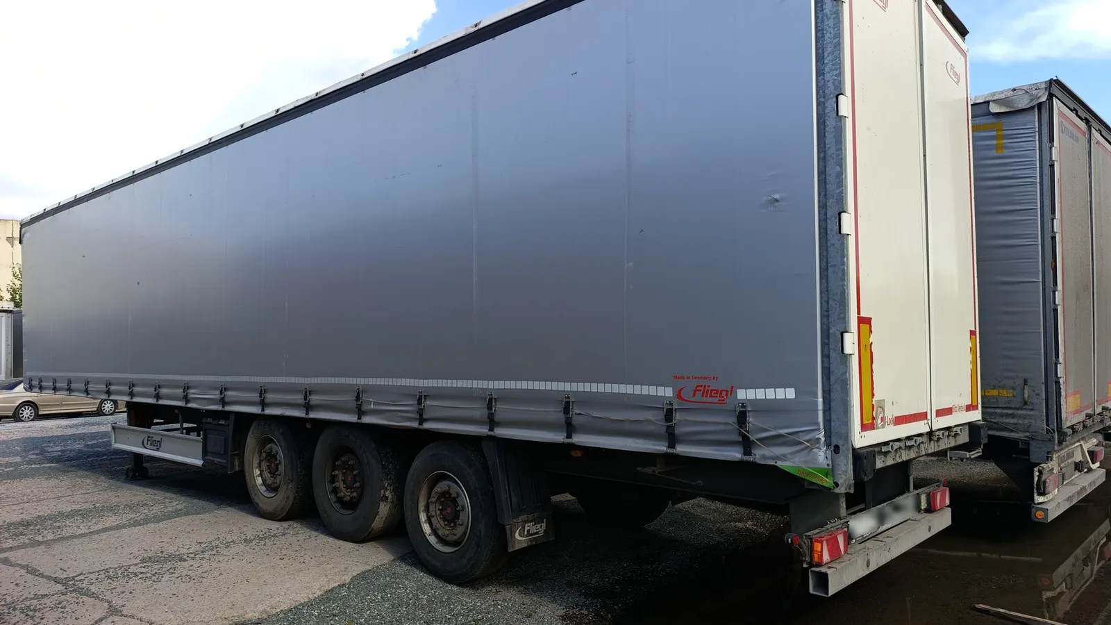Fliegl SDS 350 Полуприцеп шторный, фото 4
