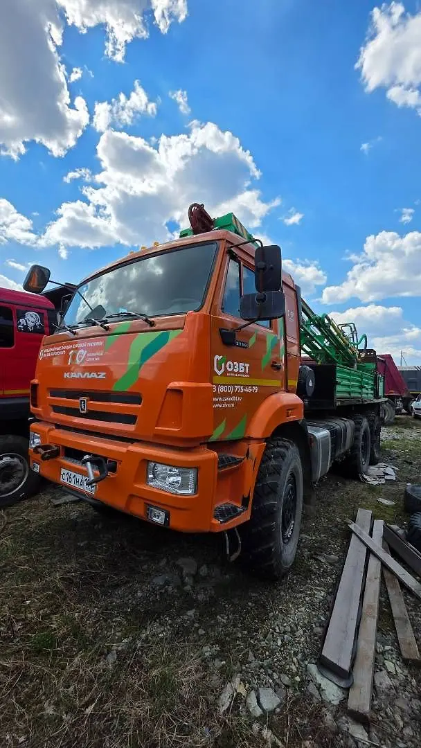 КАМАЗ 43118 6x6 Буровая установка, фото 3