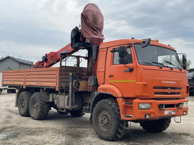 Рр Групп 4303* на шасси КАМАЗ 43118 6x6 Бортовой с КМУ, фото 2