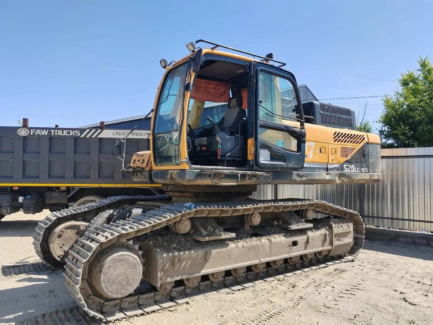 Hyundai R520 Экскаватор, фото 2