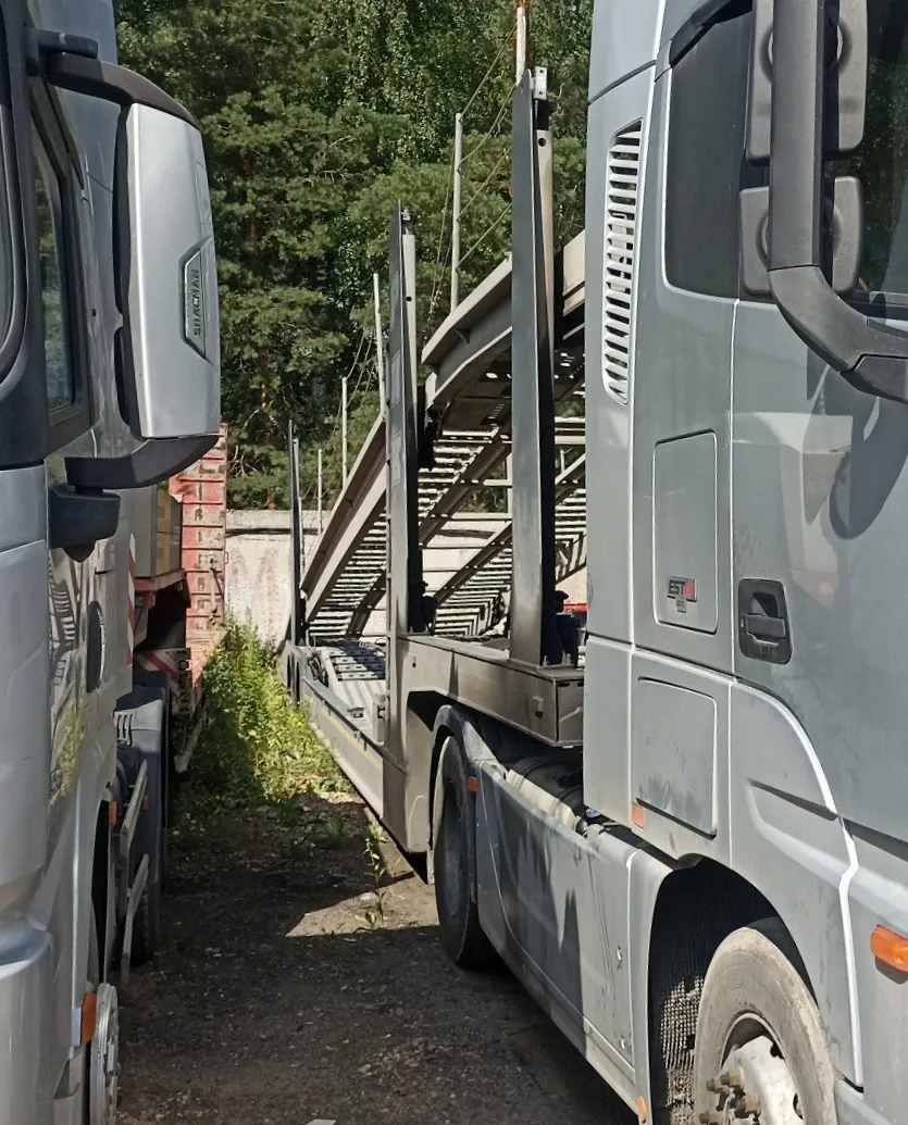 Автоспецтехника-Канаш 9492* Полуприцеп автовоз, фото 2
