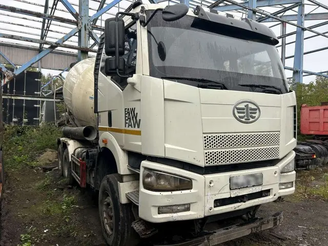 Юбо-Сумотори 4591* на шасси FAW CA 3250 6x4 Автобетоносмеситель, фото 2