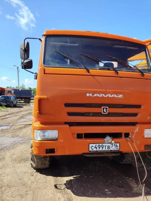 КАМАЗ 43118 6x6 Бортовой с КМУ
