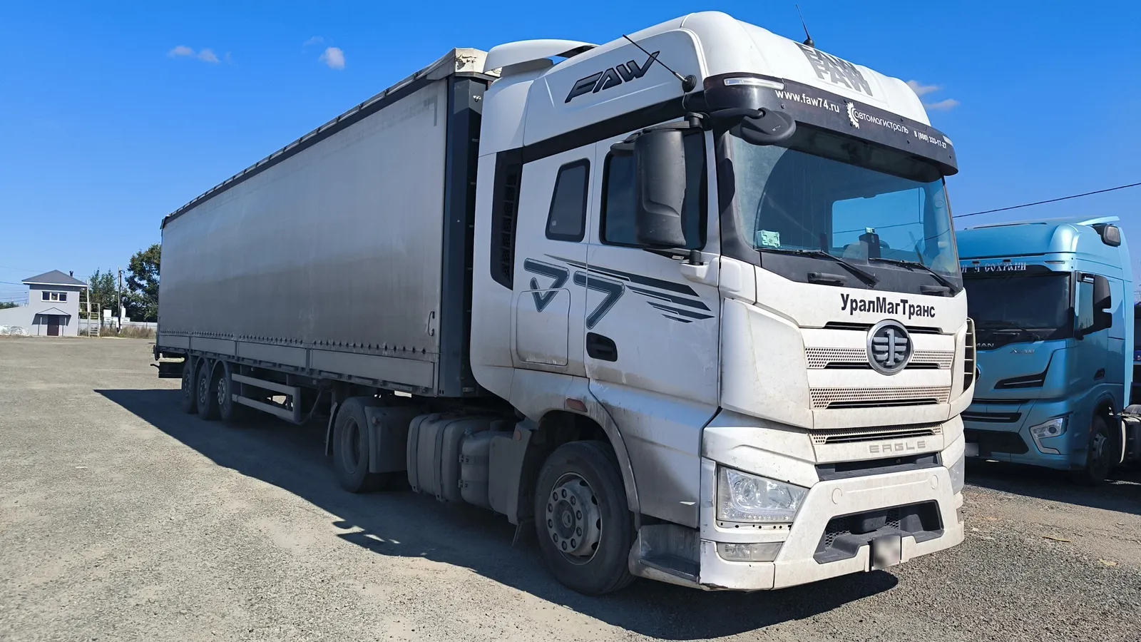 FAW J7 4x2 Седельный тягач, фото 2