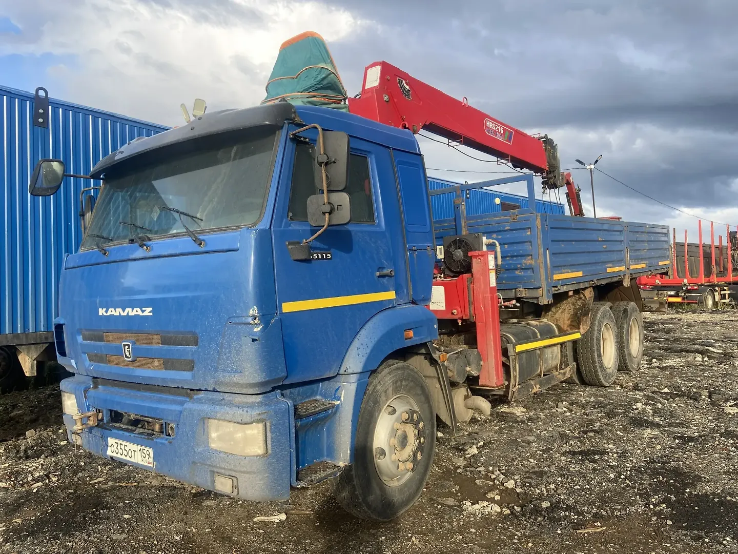 Рр Групп 4303А4-10 на шасси КамАЗ 65115 6x4 Бортовой с КМУ, фото 3