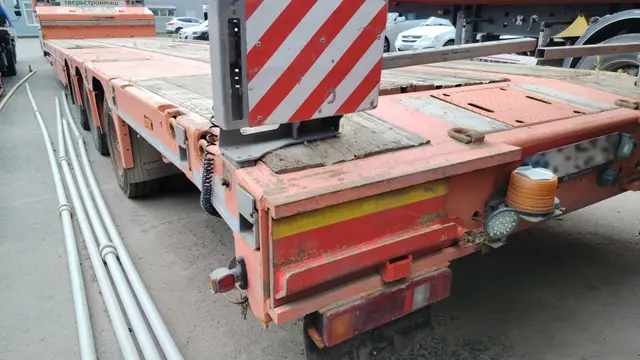 Тверьстроймаш 9939* Полуприцеп тяжеловоз 3 оси, фото 4