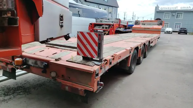 Тверьстроймаш 9939* Полуприцеп тяжеловоз 3 оси, фото 3