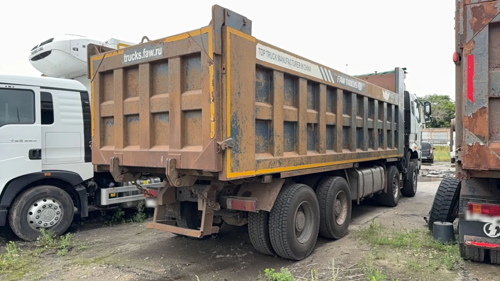 FAW J6 8x4 Самосвал, фото 3