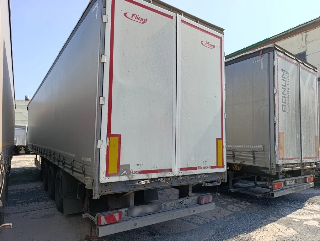 Fliegl SDS 350 Полуприцеп шторный, фото 4