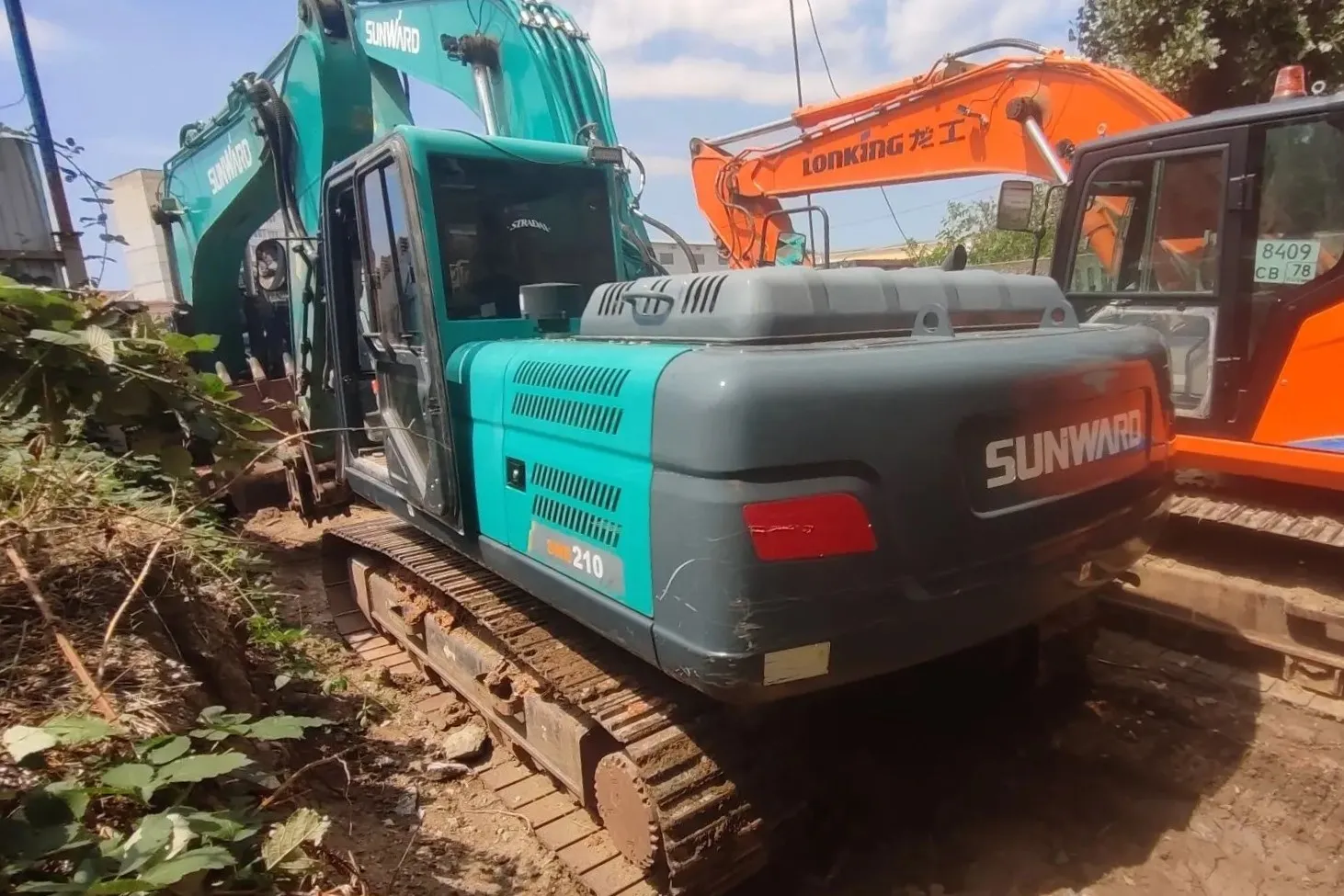 Sunward SWE210 Экскаватор, фото 4