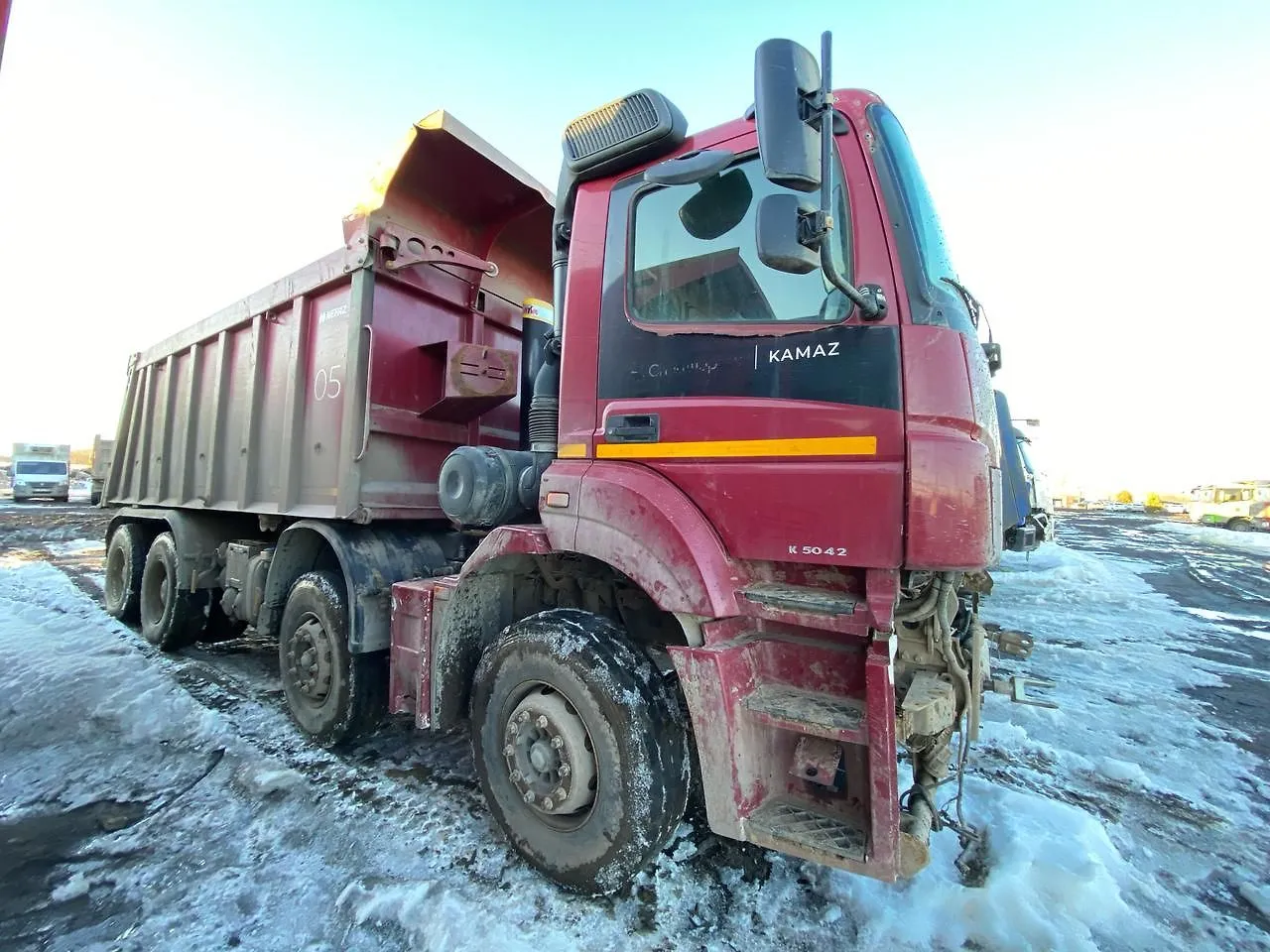 КАМАЗ 65801 8x4 Самосвал, фото 4