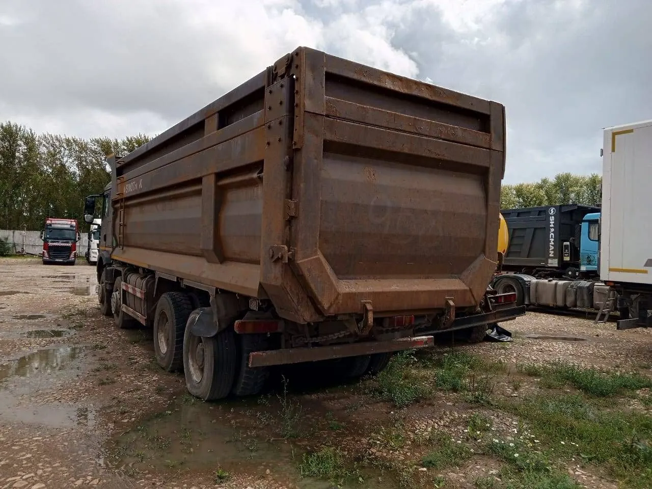 HOWO T5G 8x4 Самосвал, фото 4