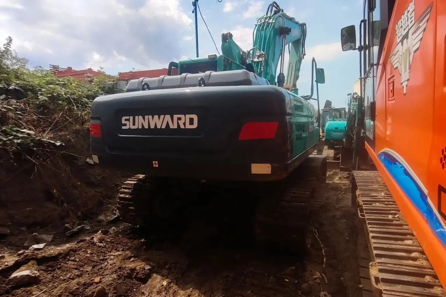 Sunward SWE210 Экскаватор, фото 3
