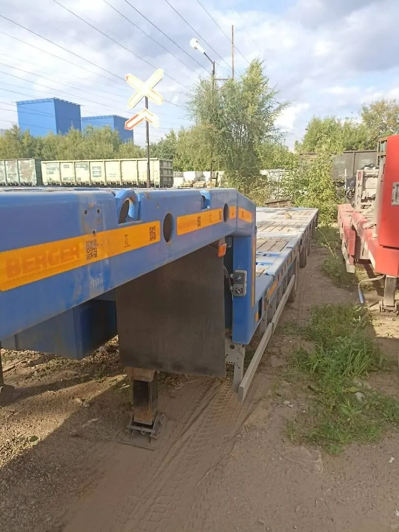 Бергер 9854* Полуприцеп тяжеловоз 4 оси, фото 5