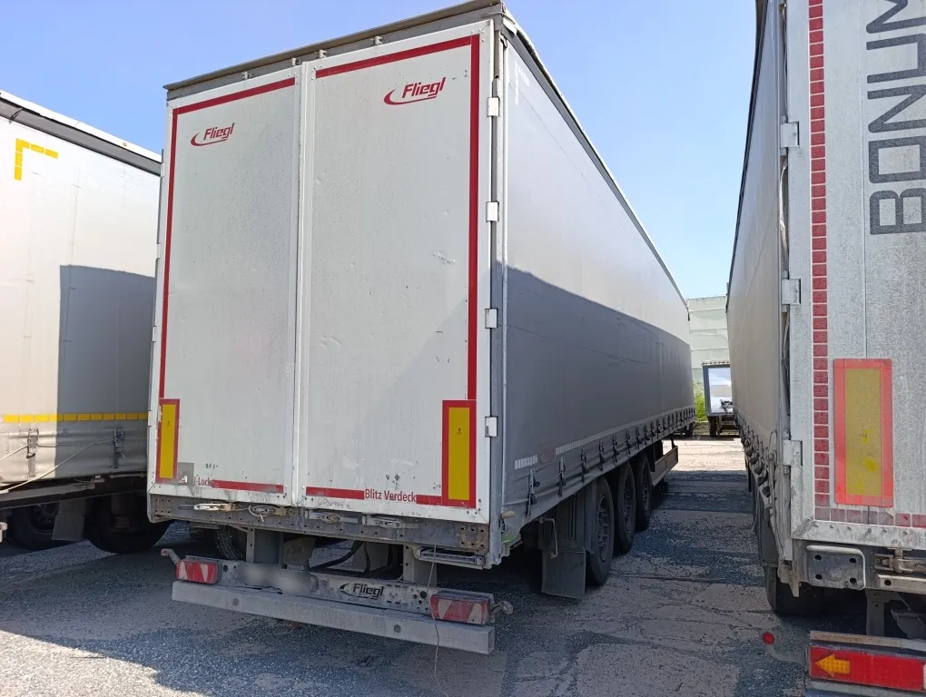 Fliegl SDS 350 Полуприцеп шторный, фото 3