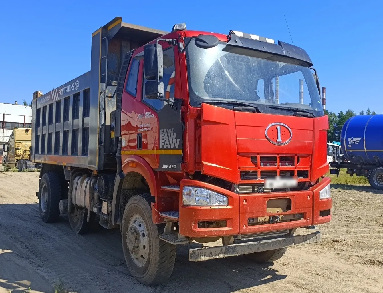 FAW J6* 6x6 Самосвал, фото 2