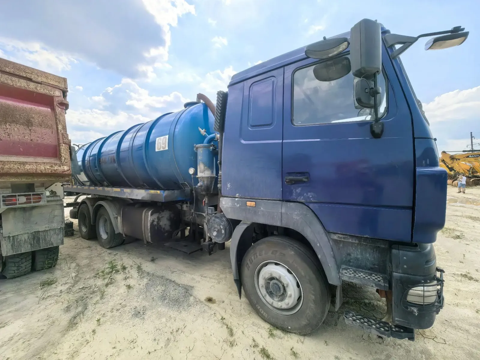Автоспецтехника Слон 6602* на шасси МАЗ 6312 6x4 Автоцистерна вакуумная, фото 2