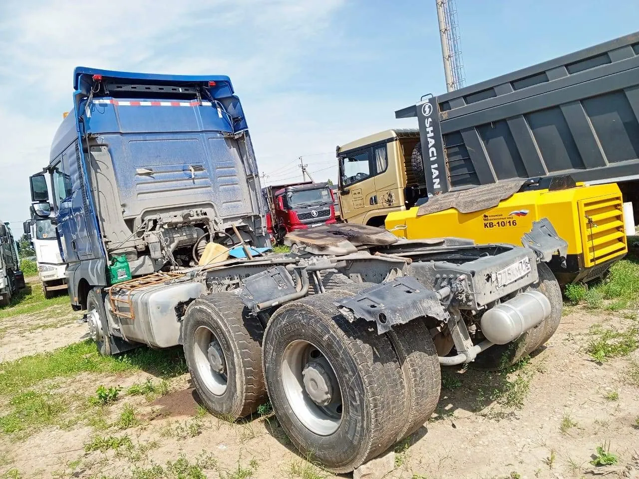 Sitrak C7H 6x4 Седельный тягач, фото 4