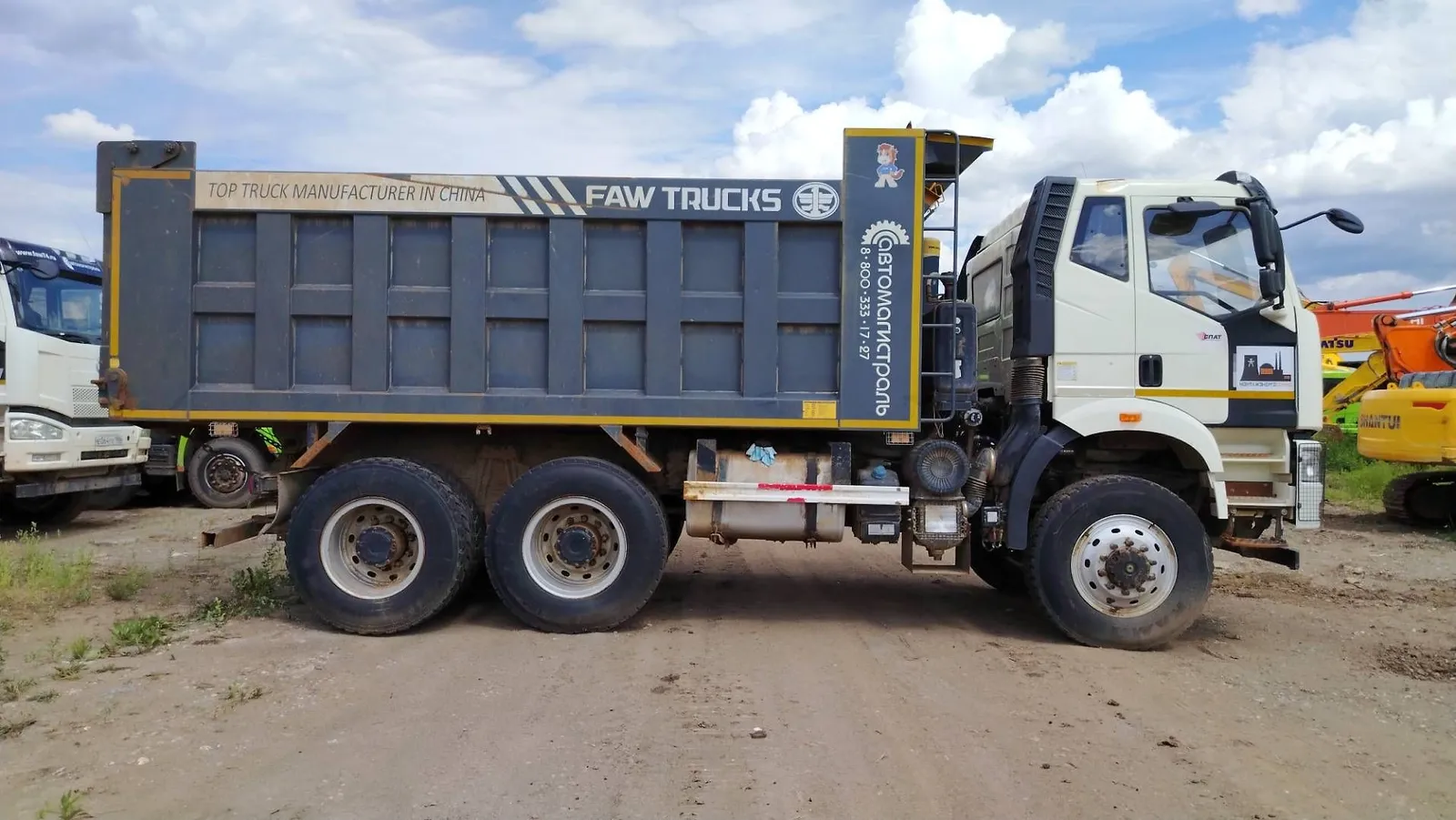 FAW J6 6x6 Самосвал, фото 4