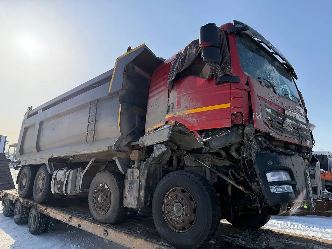Sitrak C7H 8x4 Самосвал, фото 4