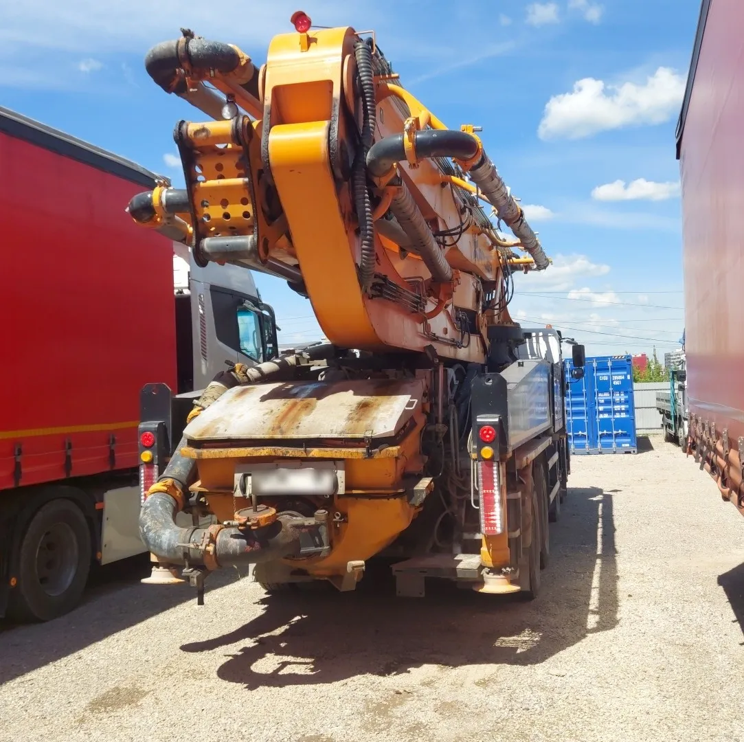 Ханджер Рус БНК* на шасси МЗКТ VOLAT 8X4 Автобетононасос, фото 3