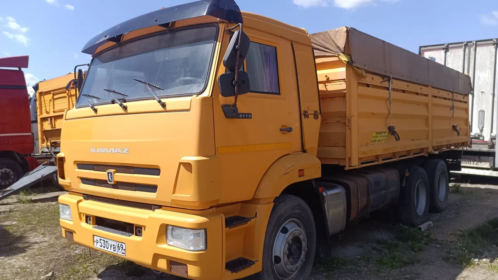 МегаТрон 458901 на шасси КамАЗ 65115 6x4 Самосвал, фото 3